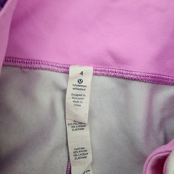 Lululemon Wunder Under Crop III in Blooming Pixie Multi, Size 4 Style # W6H08S - Picture 11 of 11